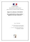 Rapport de certification ANSSI-2009/29 Suite logicielle IPS