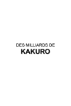 Des milliards de Kakuro