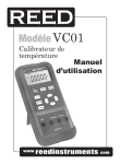 Modèle VC01 - reed instruments