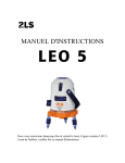 Manuels d`opérateur Leo 5