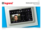 Multimedia Touch Screen - Legrand E