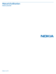 Manuel d`utilisation Nokia Lumia 620
