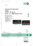 Indicateurs Configurables 5 Digits 1/8 DIN - 96 x 48