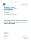 international standard norme internationale