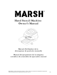 Hand Stencil Machine Owner`s Manual – VENIM