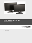 Écran large LED - Full HD