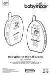 Babyphone Digital Green