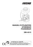 dm-4610 manuel d`utilisation atomiseur pourdreur