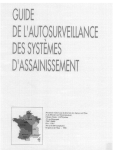 Guide de l`autosurveillance des systèmes d`assainissements