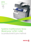 Système multifonctions Xerox WorkCentre® 4250