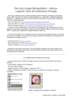 The Gnu Image Manipulation «Gimp» Logiciel libre de traitement d