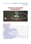 Manuel d`utilisation de SIMSERCOM