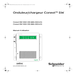 Onduleur/chargeur Conext™ SW - SE Solar