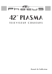 TV Plasma Phocus PDP 42 - Francis MERCK sur le NET