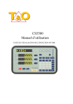 CS5500 Manuel d`utilisation