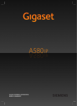Gigaset A580 IP – Plus qu`un simple téléphone