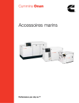 Accessoires marins - Cummins Power Generation