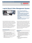 Logiciel Bosch Video Management System
