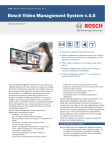 Bosch Video Management System v.4.5