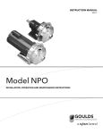 Model NPO - Depco Pump Company