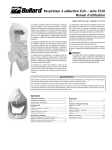 Respirateur à adduction d`air - série CC20 manuel d`utilisation