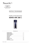 KINTA AIR 200 l.