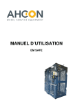 MANUEL D`UTILISATION