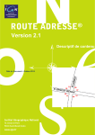 ROUTE ADRESSE V2.1 - Descriptif de contenu