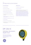DPI 104-IS - GE Measurement & Control