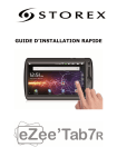 GUIDE D`INSTALLATION RAPIDE