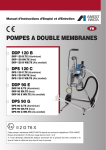 POMPES A DOUBLE MEMBRANES