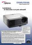 Vidéo Projecteur DLP™ DX605/DS305