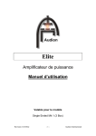 FR Elite 845 manual