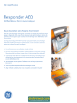 Responder AED spec french