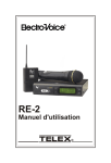 Manuel d`utilisation du RE-2