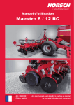 Maestro 8 / 12 RC - Horsch Maschinen GmbH