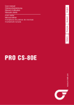 PRO CS-80E - MDS Electronics