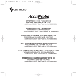 streptococcus pneumoniae culture identification test