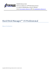 Hard Disk Manager™ 15 Professional