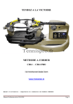 tendez a la victoire methode a corder cb14