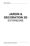 JARDIN & DECORATION 3D