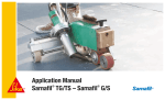 Application Manual Sarnafil® TG/TS – Sarnafil® G/S