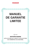 MANUEL DE GARANTIE LIMITEE