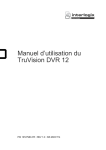 Manuel d`utilisation du TruVision DVR 12