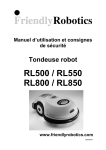 Tondeuse robot RL500/RL550/RL800/RL850