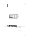 Milltronics BW100 - Services