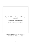 Dispositifs Mdicaux - Equipements Techniques Hospitaliers