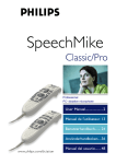 Philips SpeechMike User Manual