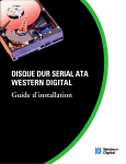 Western Digital Serial ATA Hard Drive Installation Guide