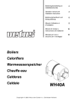 Boilers Calorifiers Warmwasserspeicher Chauffe-eau